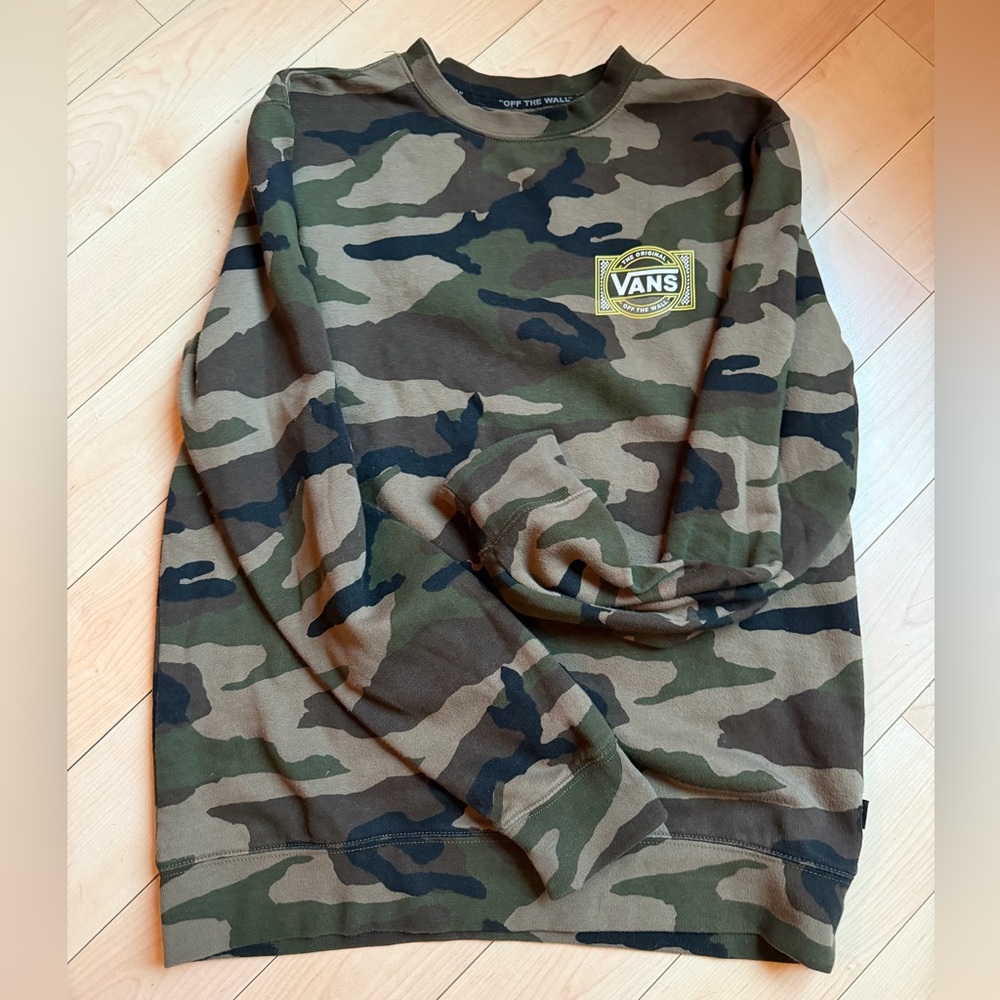 Vans Camouflage Sweatshirt